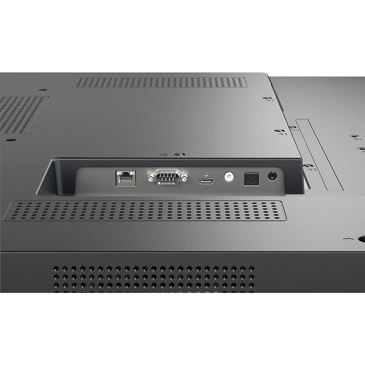 NEC MultiSync® E558 LCD 55' Essential Large Format Display, 4K UHD met 3840 x 2160 px, zwart