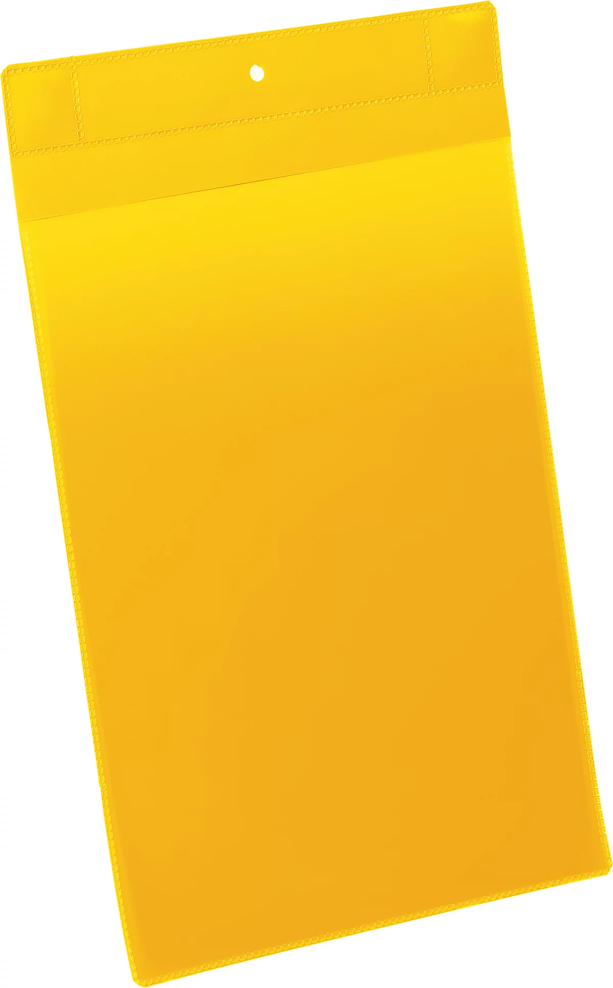 Neodym-Magnettaschen B 210 x H 297 mm (A4 hoch), 10 Stück, gelb