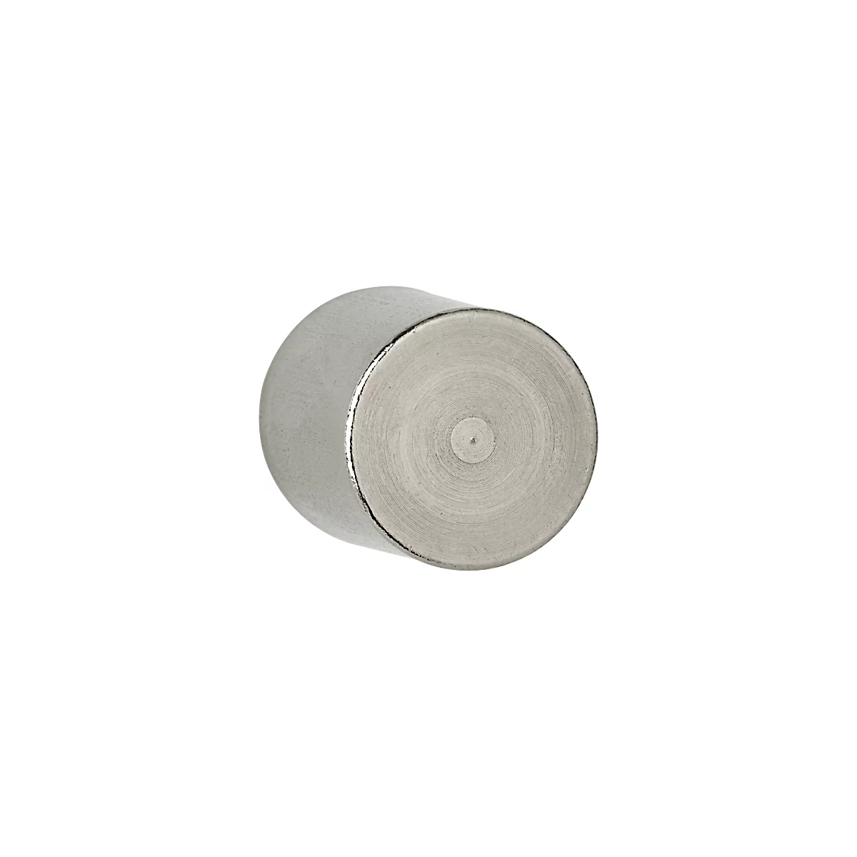 Neodymium staafmagneet MAUL, houdkracht 19 kg, 2 stuks, 25 x H 35 mm, stalen behuizing, licht zilver