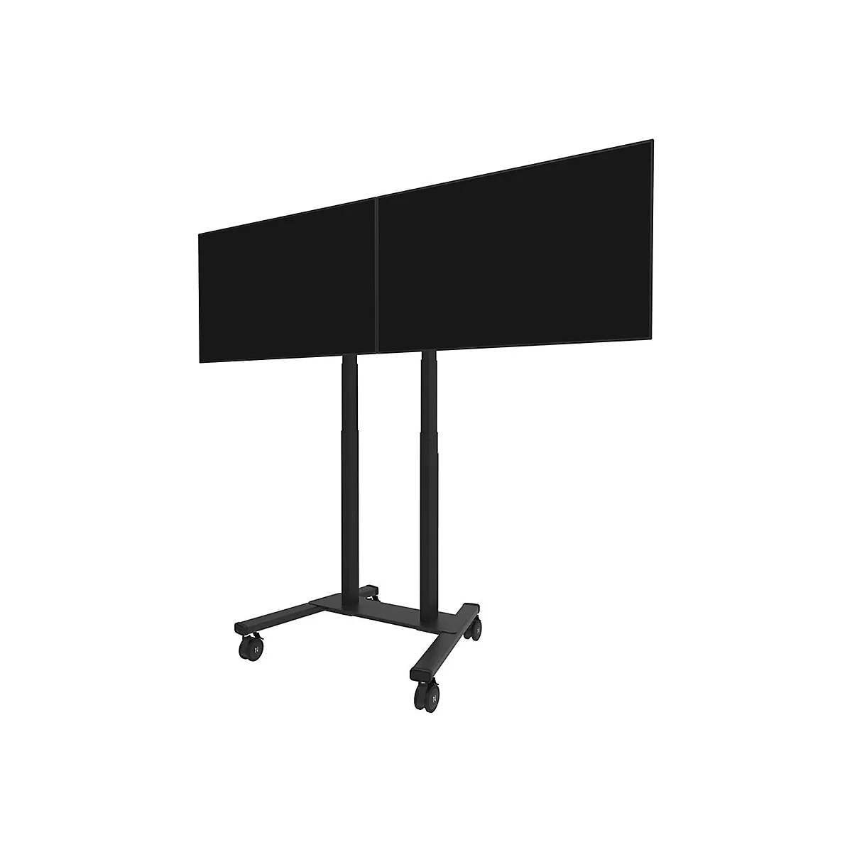 Neomounts ADM-875BL2 - Montagekomponente (Adapter) - fein einstellbar - für 2 LCD-/Plasma-Konsolen - verriegelbar - Stahl