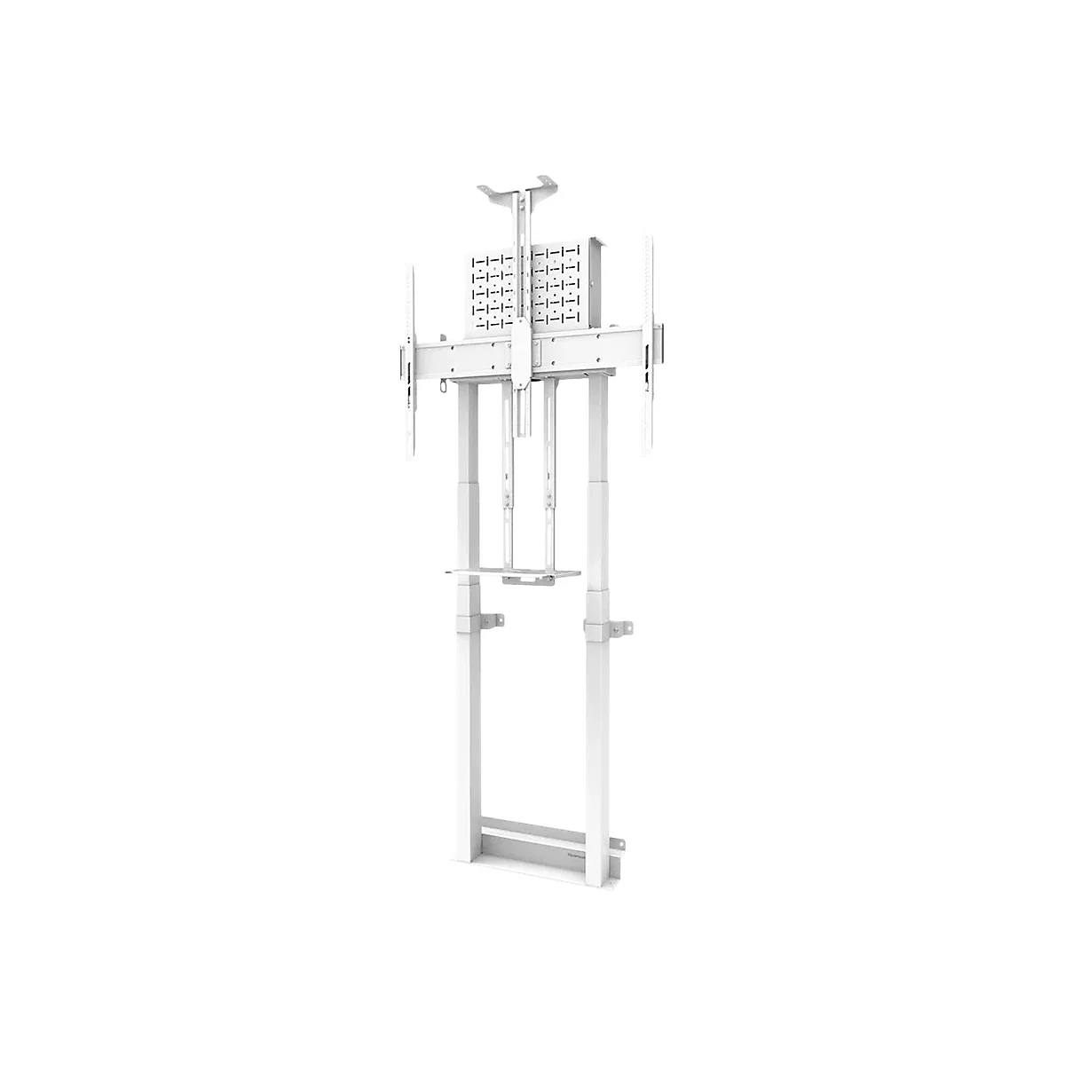 Neomounts AFL-875WH1 - Befestigungskit (Regal, Kamerabord, Adapter für Kamerabord) - für Kamera / Mediabox - Stahl - weiß - am Wagen montierbar