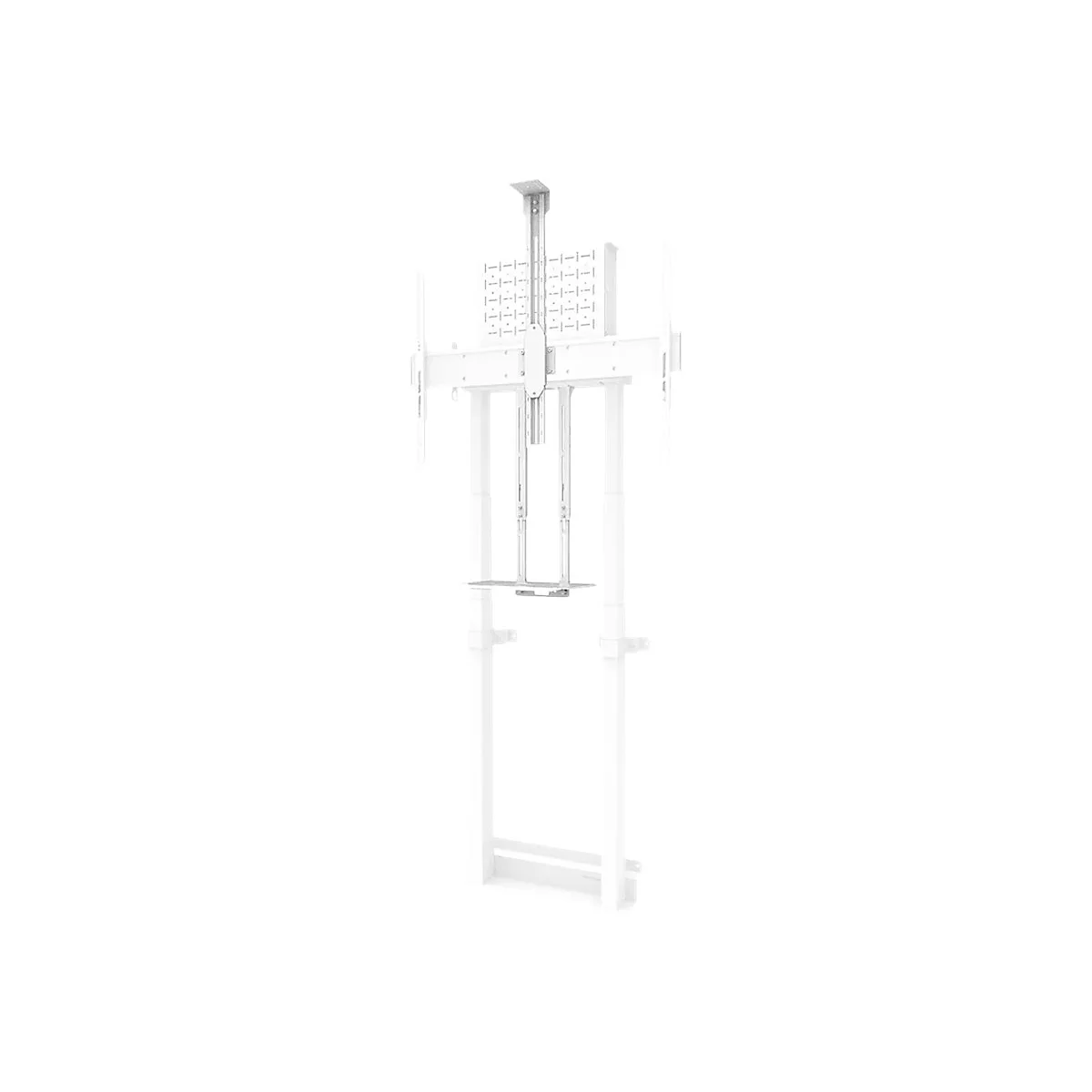 Neomounts AFL-875WH1 - Befestigungskit (Regal, Kamerabord, Adapter für Kamerabord) - für Kamera / Mediabox - Stahl - weiß - am Wagen montierbar
