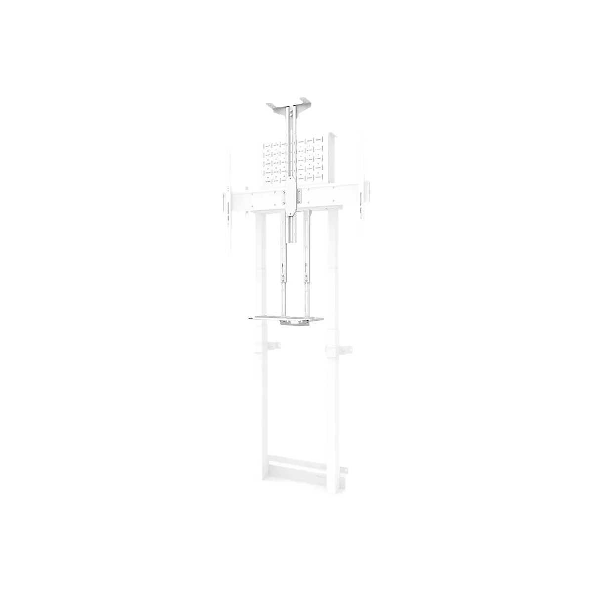 Neomounts AFL-875WH1 - Befestigungskit (Regal, Kamerabord, Adapter für Kamerabord) - für Kamera / Mediabox - Stahl - weiß - am Wagen montierbar
