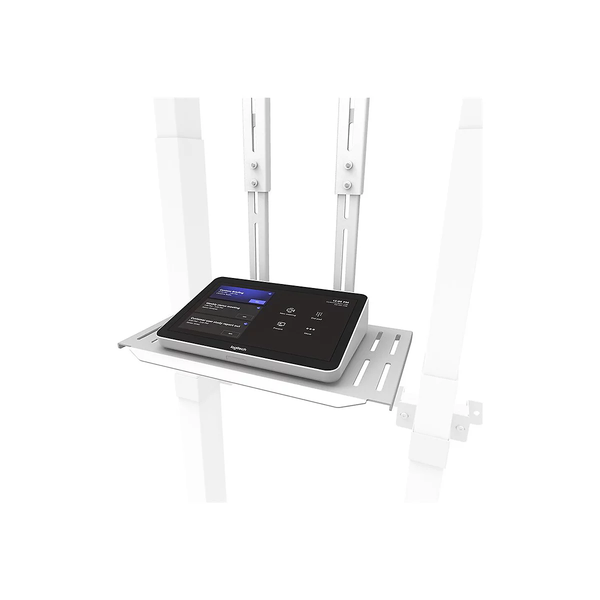 Neomounts AFL-875WH1 - Befestigungskit (Regal, Kamerabord, Adapter für Kamerabord) - für Kamera / Mediabox - Stahl - weiß - am Wagen montierbar