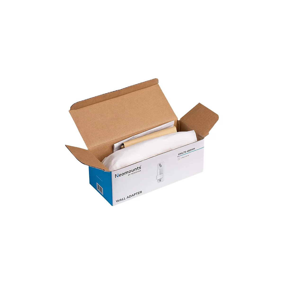 Neomounts AWL75-450WH - Montagekomponente (Wandadapter) - für Gelenkarm - weiß