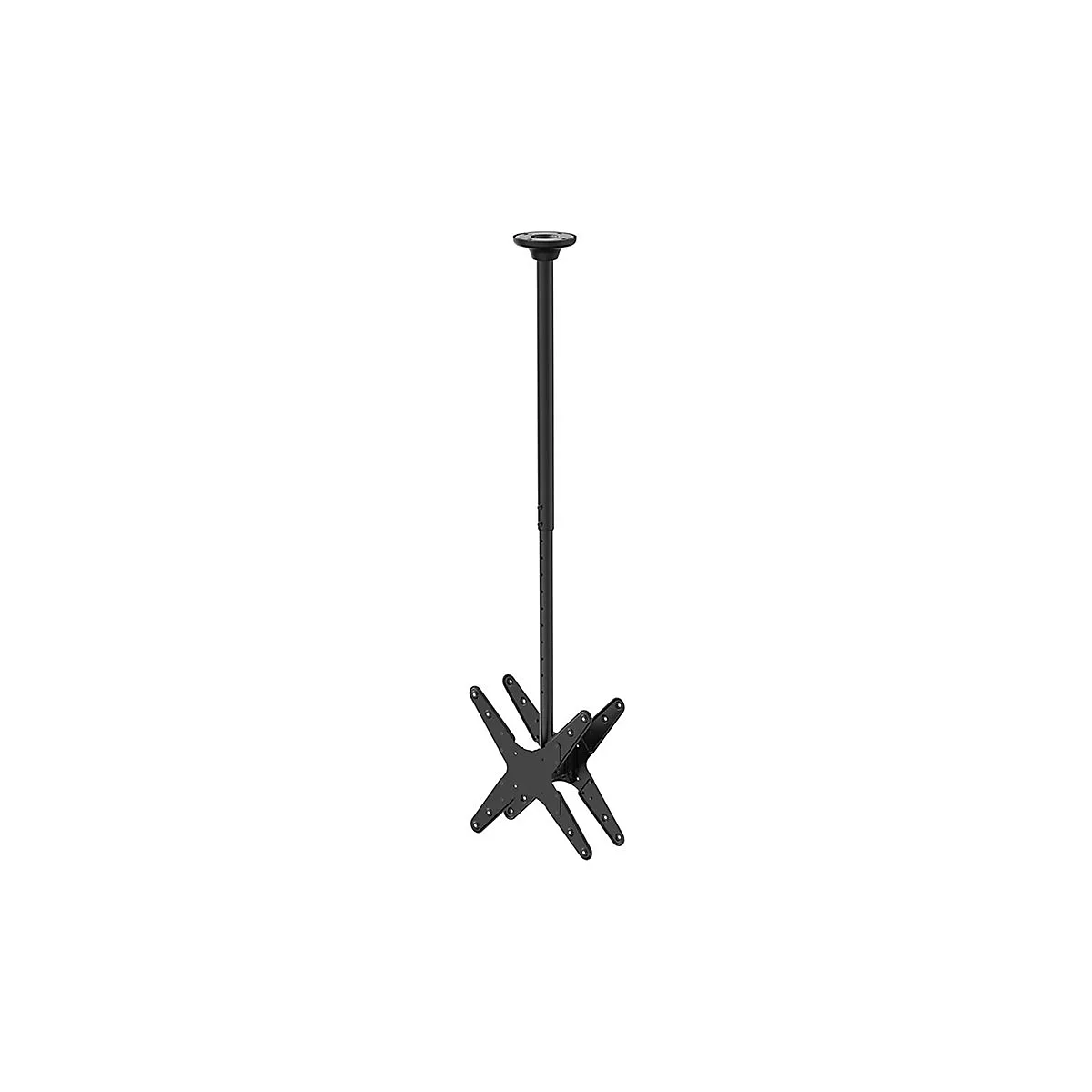 Neomounts - Befestigungskit (Deckenmontage) - Voll beweglich - für 2 LCD-/Plasma-Konsolen - Schwarz - Bildschirmgröße: 81.28-190.5 cm (32'-75')
