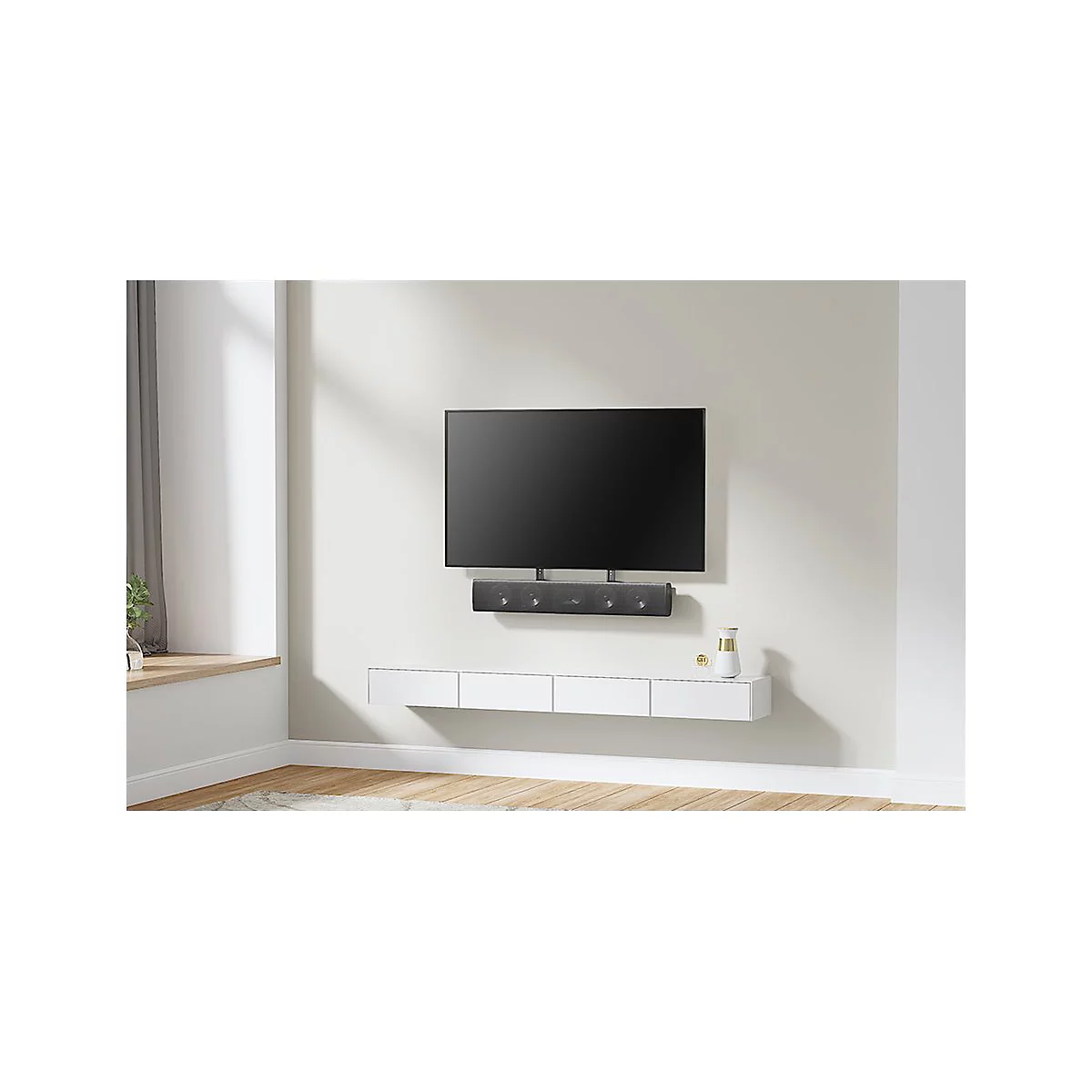 Neomounts by Newstar AWL29-750BL1 - Befestigungskit - für Soundbar - Schwarz
