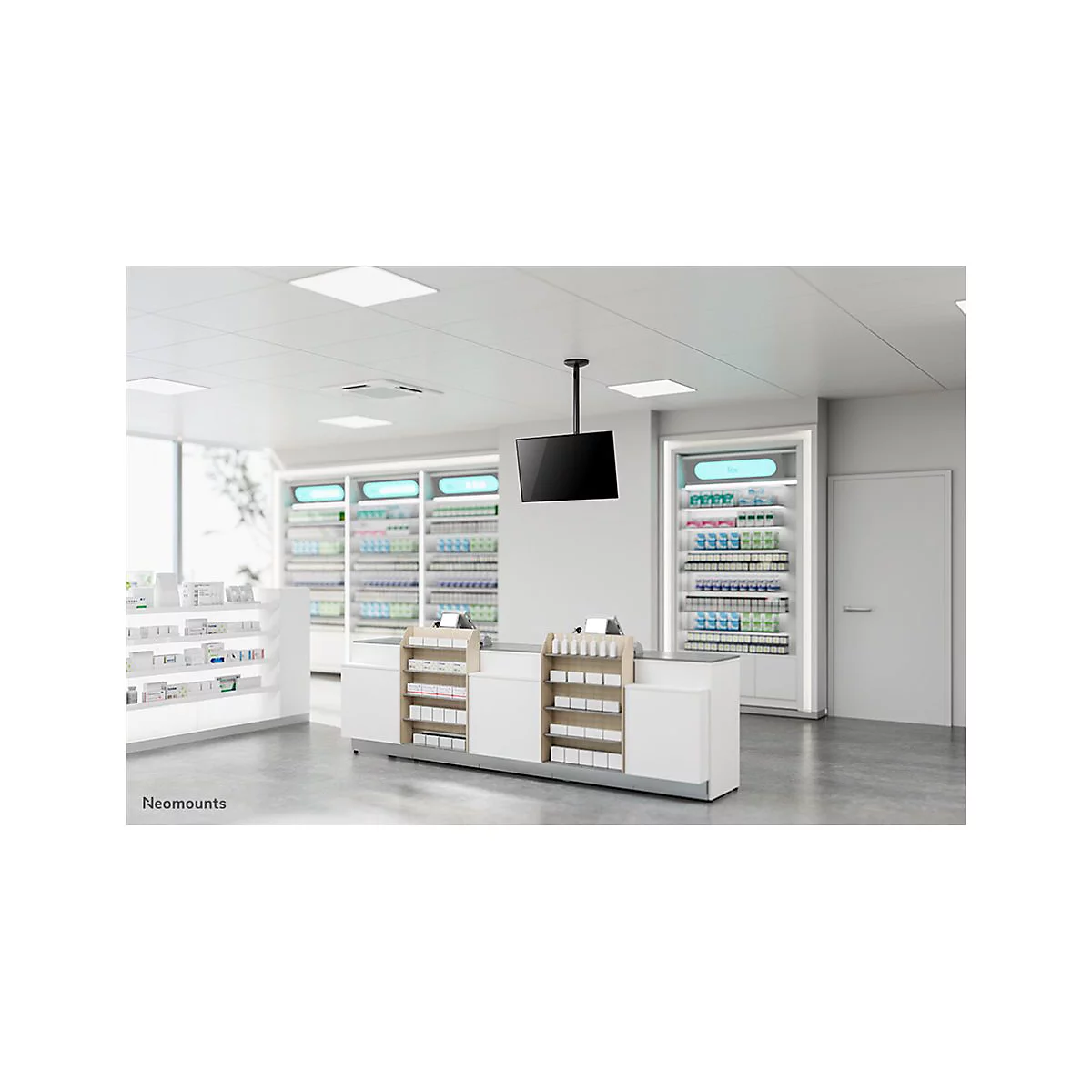 Neomounts by Newstar FPMA-C050 - Klammer - full-motion - für LCD-Display - Schwarz
