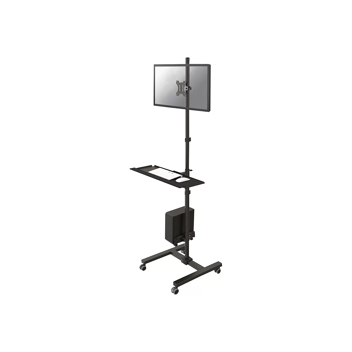 Neomounts by Newstar FPMA-MOBILE1700 - Wagen - für LCD-Display / Tastatur / Maus / CPU - Schwarz