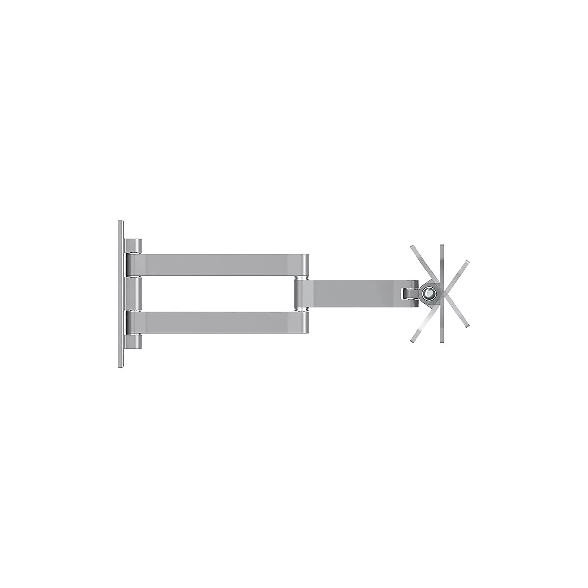 Neomounts by Newstar FPMA-W830 - Klammer - full-motion - für LCD-Display - Silber