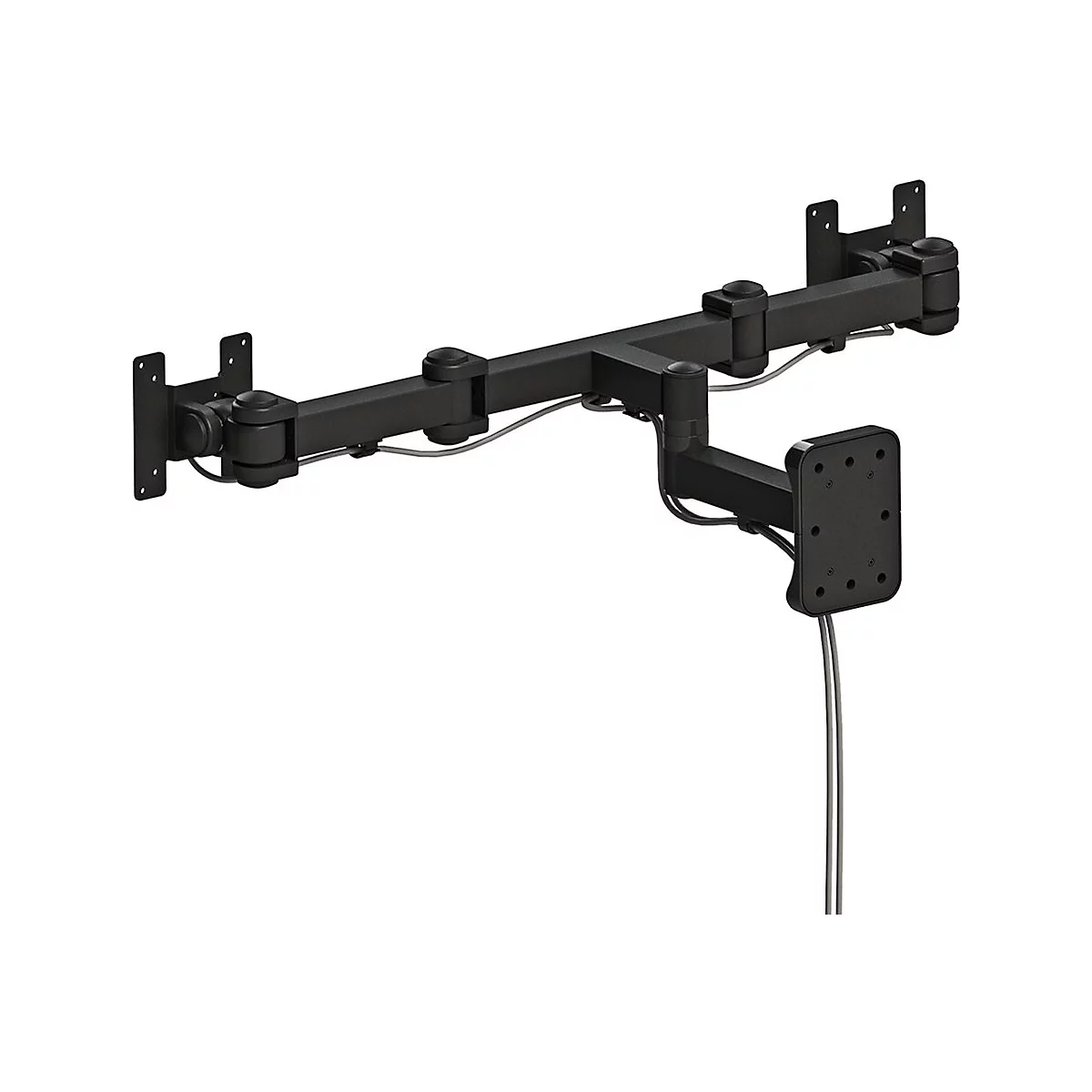 Neomounts by Newstar FPMA-W960D - Klammer - full-motion - für 2 LCD-Displays - Schwarz