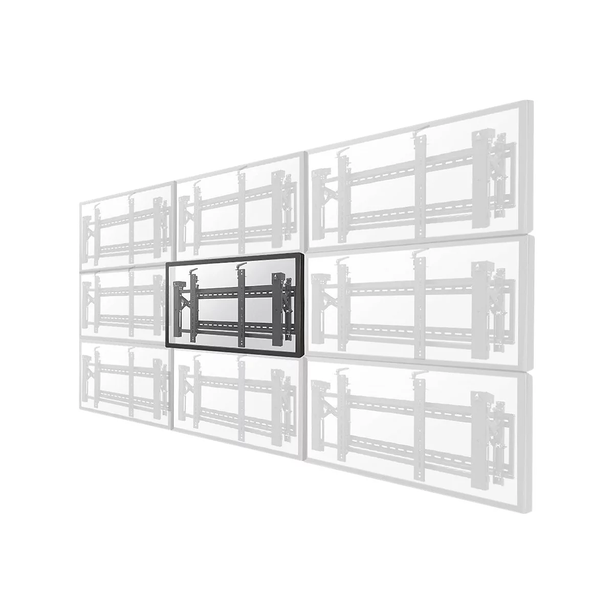 Neomounts by Newstar LED-VW2000BLACK - Klammer - für Flachbildschirm - Schwarz
