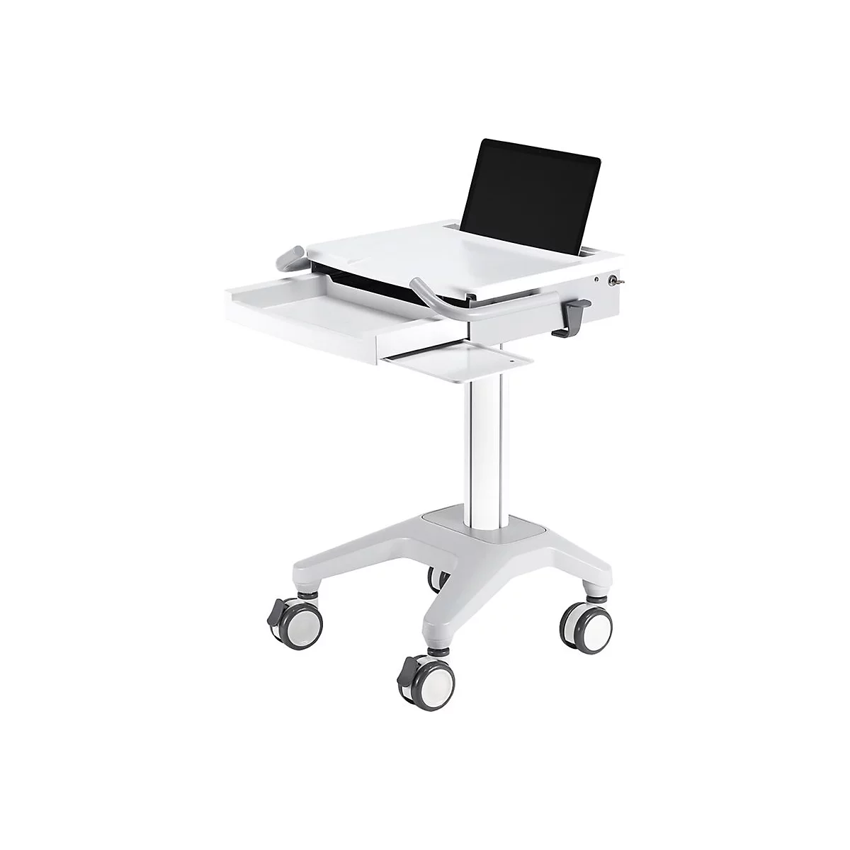 Neomounts by Newstar MED-M200 - Wagen - für Notebook/Tastatur/Maus - weiß