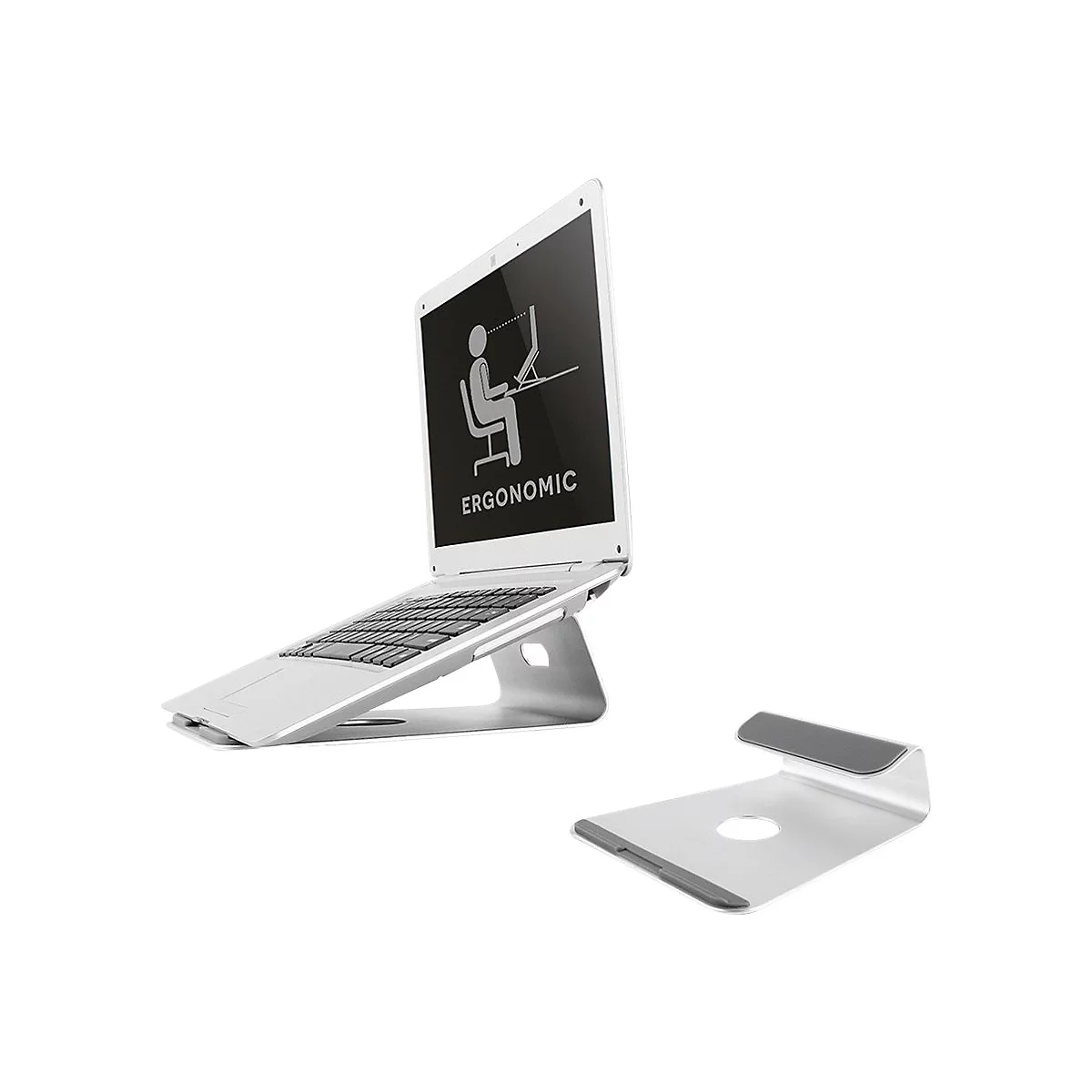 Neomounts by Newstar NSLS025 - Aufstellung - für Notebook - Silber