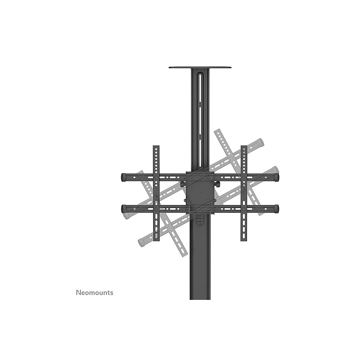 Neomounts by Newstar PLASMA-M1900E - Wagen - für Flachbildschirm / AV-System - Schwarz