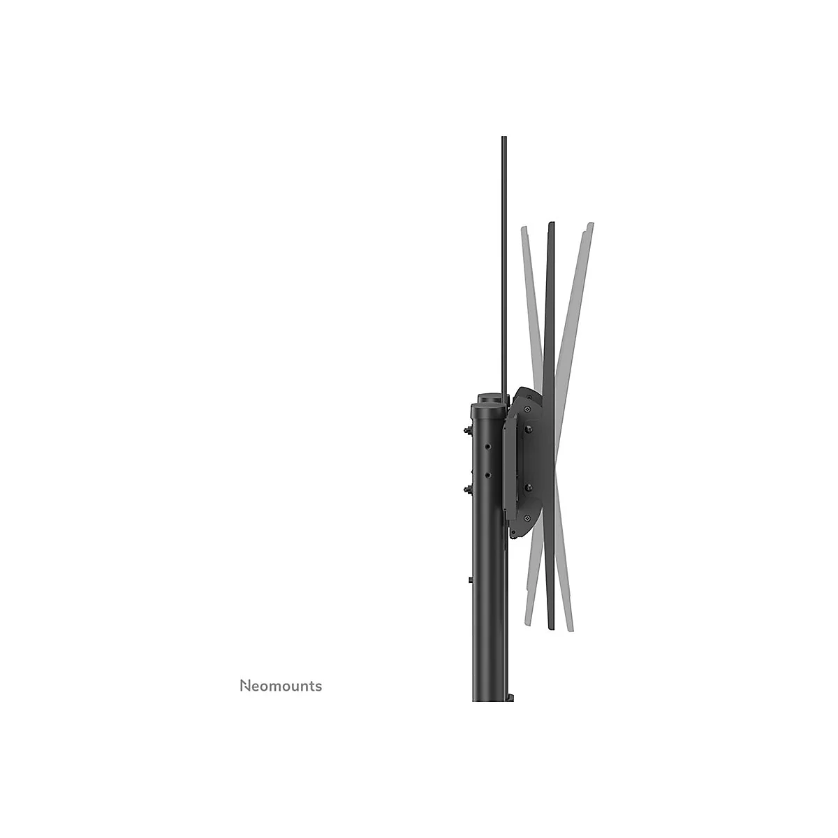 Neomounts by Newstar PLASMA-M1950E - Wagen - für Flachbildschirm / AV-System - Schwarz