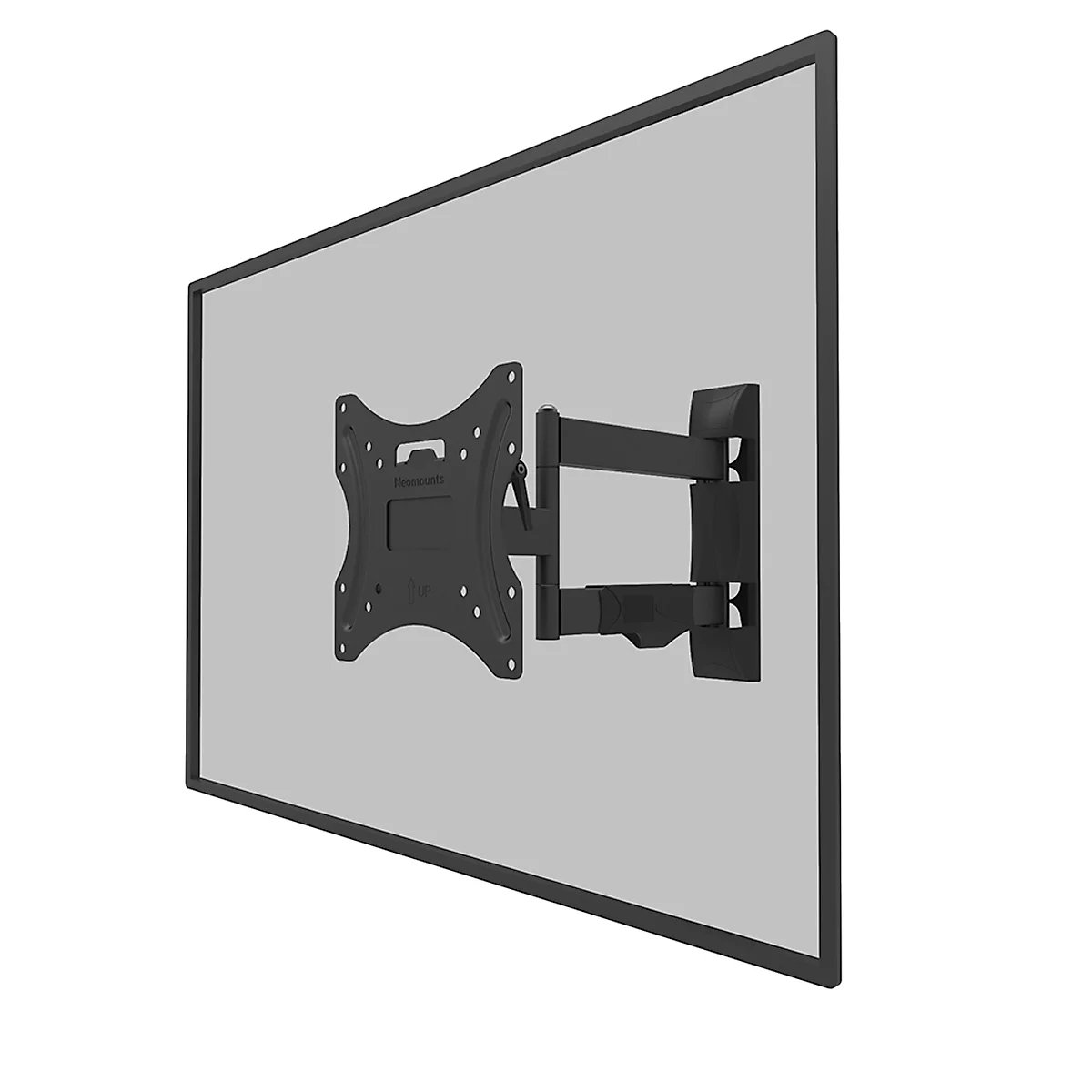 Neomounts® by Newstar WL40-550BL12, voor 1 monitor 32-55' &amp; tot 35 kg, tilt &amp; swivel, kabelmanagement, VESA, 5 jaar garantie, zwart