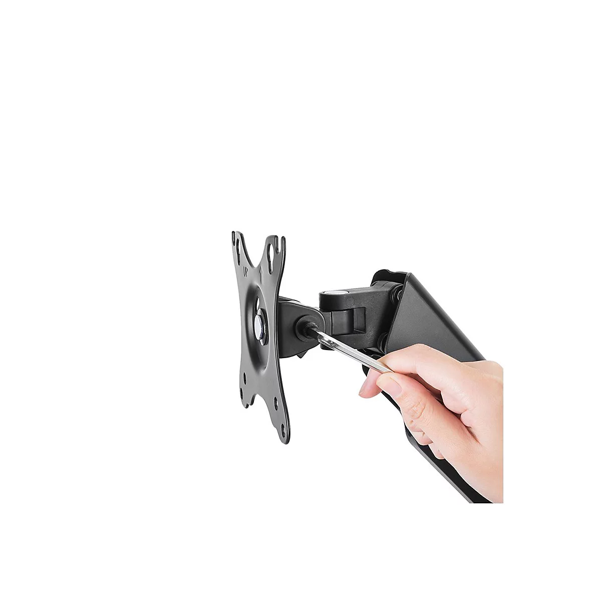 Neomounts by Newstar WL70-450BL11 - Befestigungskit - full-motion - für TV - Schwarz