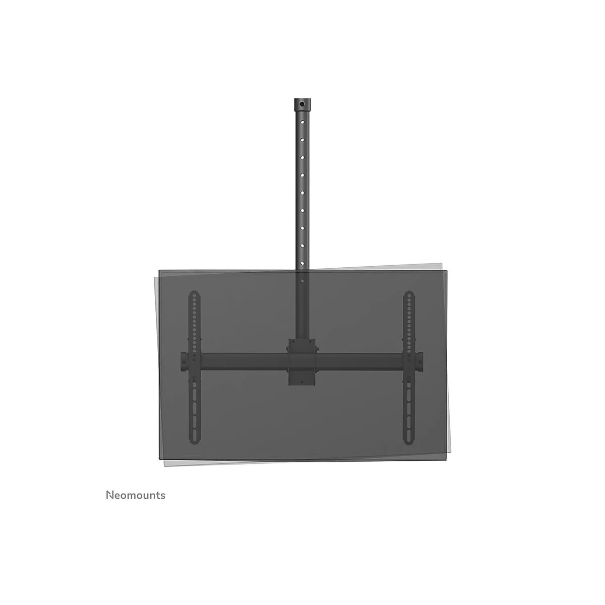 Neomounts CL35-440BL16XL - Befestigungskit (Deckenmontage) - Voll beweglich - für Flachbildschirm - Stahl - Schwarz