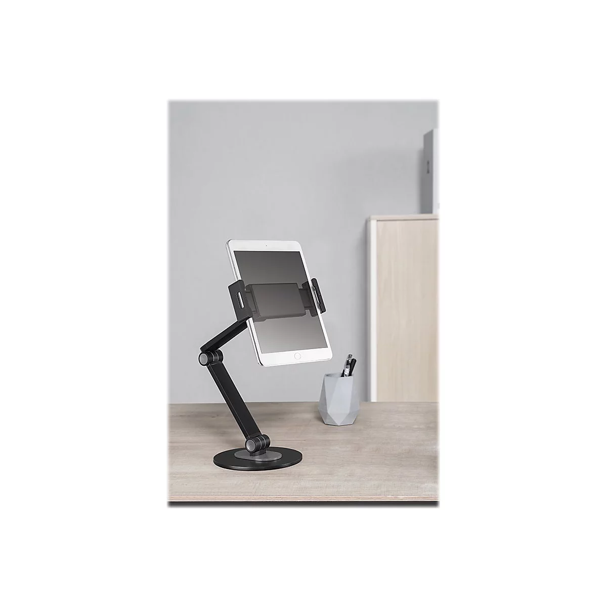 Neomounts DS15-550BL1 - Befestigungskit (Halter) - für Tablett - Schwarz - Bildschirmgröße: 11.9-32.8 cm (4.7'-12.9') - Schreibtisch