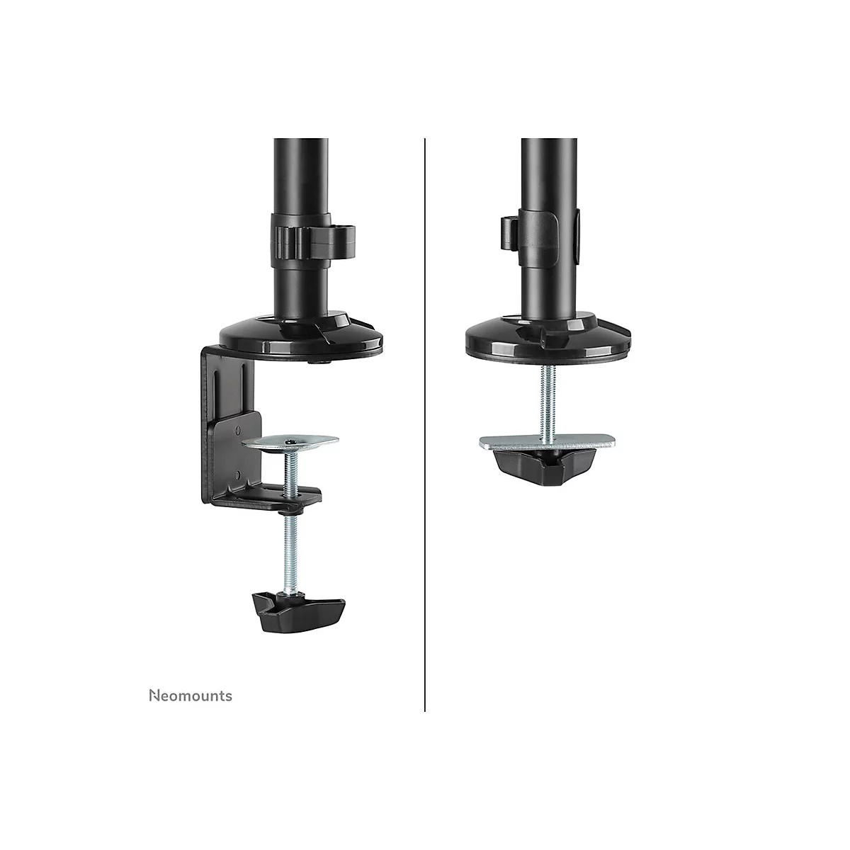 Neomounts DS90-325BL1 - Befestigungskit (voll beweglicher Arm) - Sitz-Steh-Arbeitsplatz - für LCD-Display / PC-Ausrüstung - Stahl - Schwarz