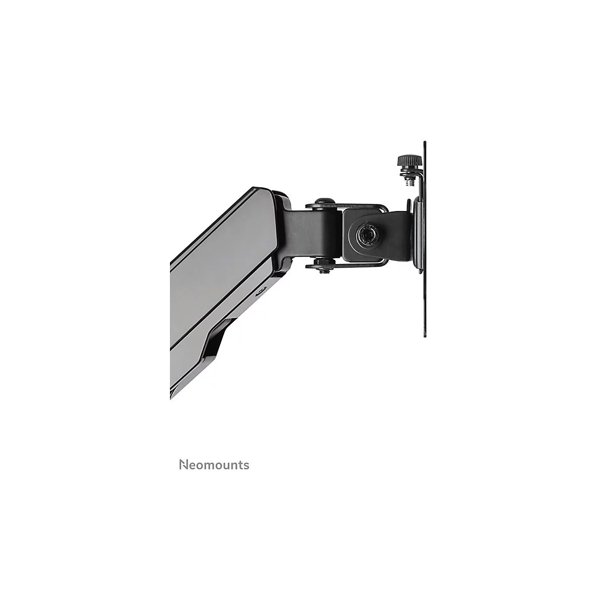 Neomounts DS90-325BL1 - Befestigungskit (voll beweglicher Arm) - Sitz-Steh-Arbeitsplatz - für LCD-Display / PC-Ausrüstung - Stahl - Schwarz