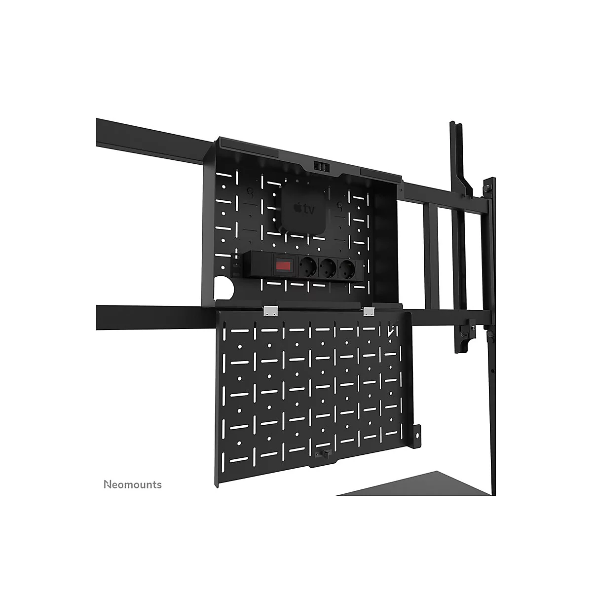 Neomounts FL50-575BL1 - Wagen - robust - für Displayständer - Bodenständer - verriegelbar