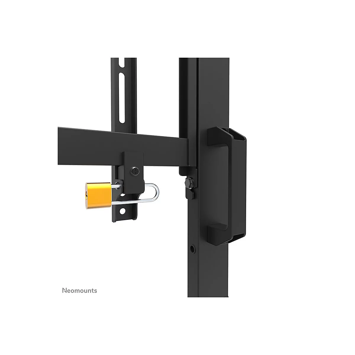 Neomounts FL50-575BL1 - Wagen - robust - für Displayständer - Bodenständer - verriegelbar
