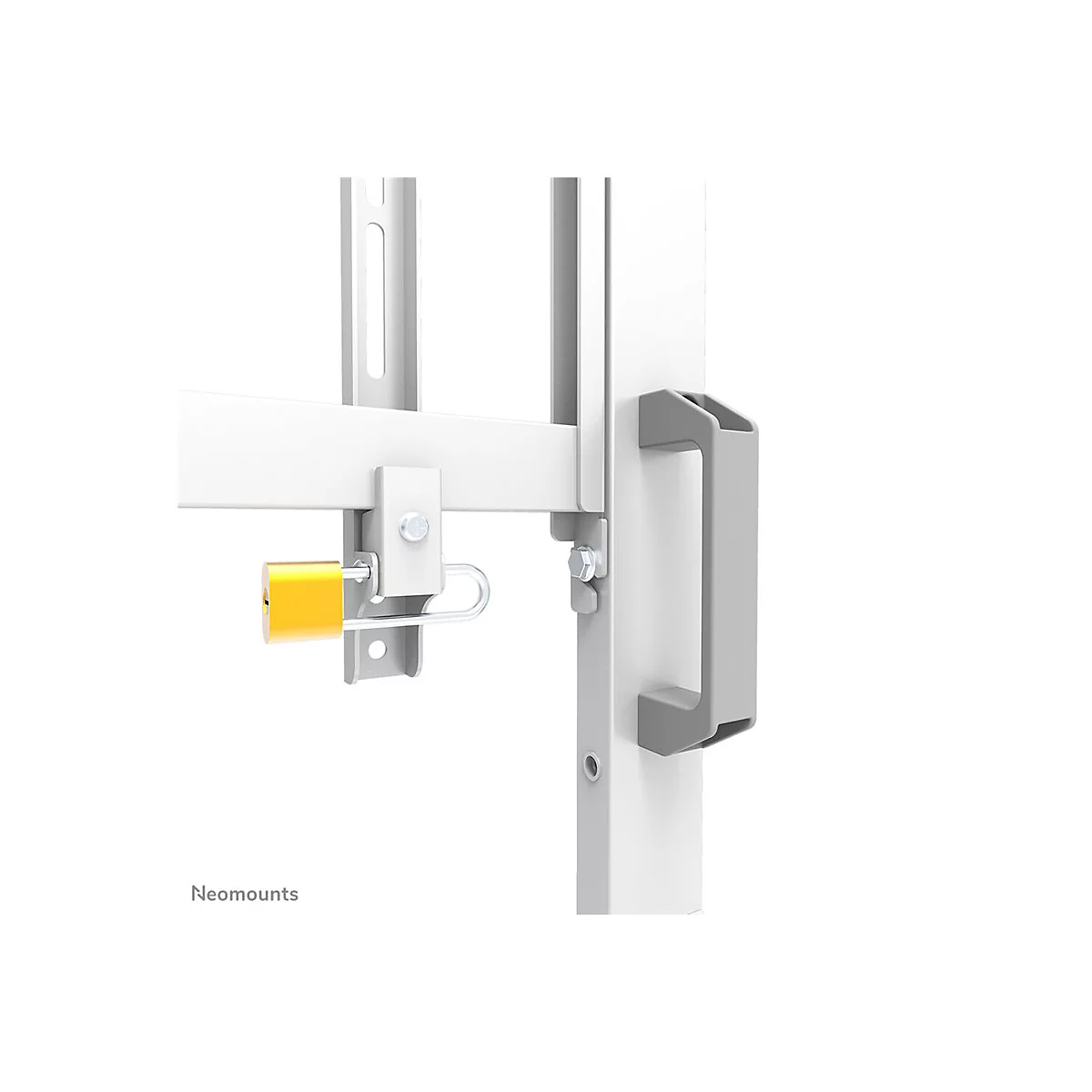Neomounts FL50-575WH1 - Wagen - robust - für Displayständer - Bodenständer - verriegelbar