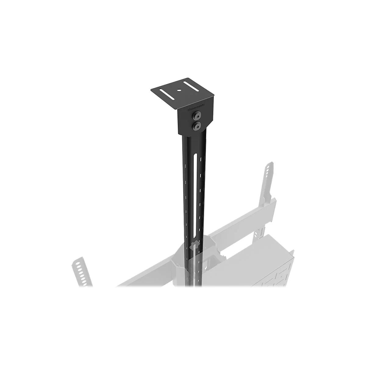 Neomounts - Montagekomponente (Regal, Kamerabord, Adapter für Kamerabord, Schiene) - für Kamera / Mediabox - Schwarz - am Wagen montierbar - für P/N: FL50S-825BL1