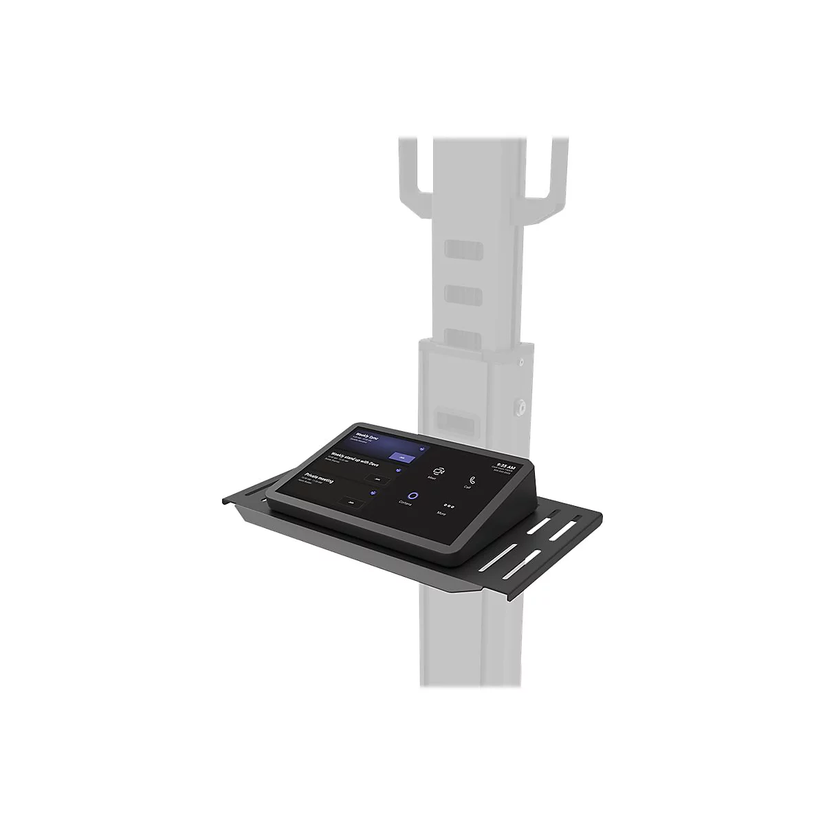 Neomounts - Montagekomponente (Regal, Kamerabord, Adapter für Kamerabord, Schiene) - für Kamera / Mediabox - Schwarz - am Wagen montierbar - für P/N: FL50S-825BL1