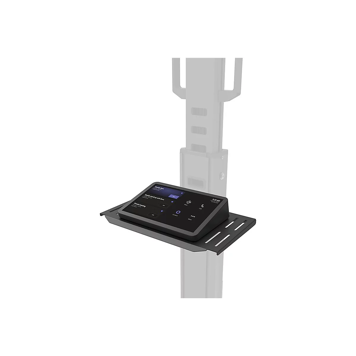 Neomounts - Montagekomponente (Regal, Kamerabord, Adapter für Kamerabord, Schiene) - für Kamera / Mediabox - Schwarz - am Wagen montierbar - für P/N: FL50S-825BL1