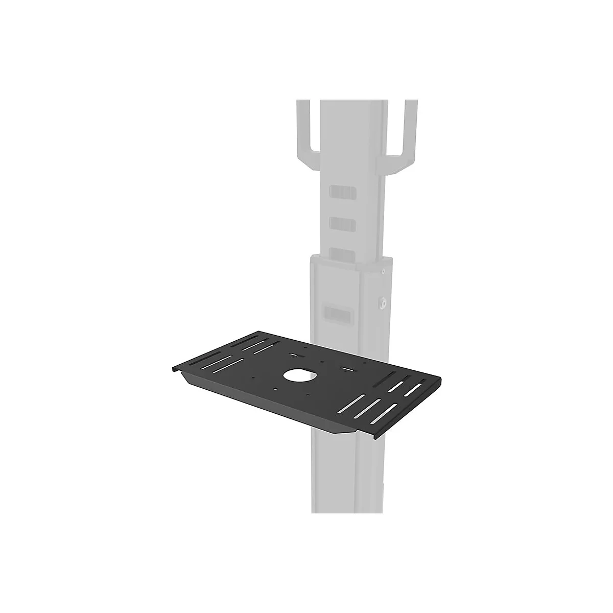 Neomounts - Montagekomponente (Regal, Kamerabord, Adapter für Kamerabord, Schiene) - für Kamera / Mediabox - Schwarz - am Wagen montierbar - für P/N: FL50S-825BL1