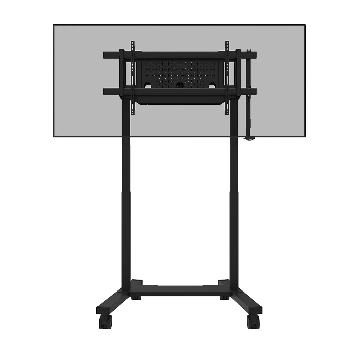 Neoumounts by Newstar mobiler Monitorständer FL55-975BL1 MOVE Lift XL, für 1 Display 75-115'/bis 160 kg, motorisiert, höhenverstellbar, Stahl, schwarz