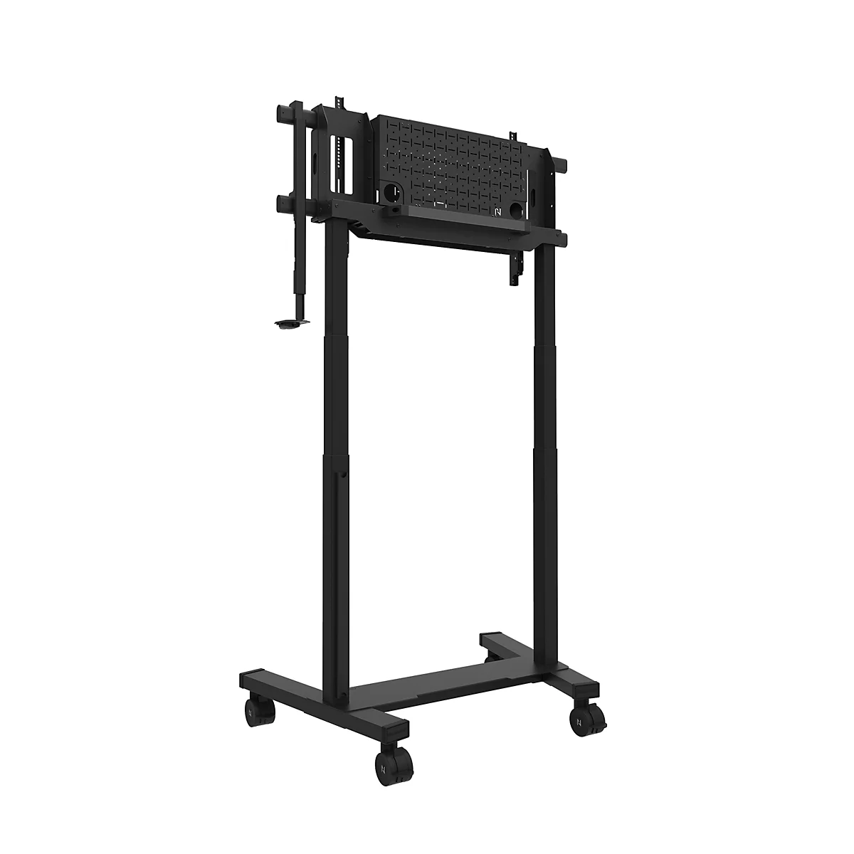 Neoumounts by Newstar mobiler Monitorständer FL55-975BL1 MOVE Lift XL, für 1 Display 75-115'/bis 160 kg, motorisiert, höhenverstellbar, Stahl, schwarz