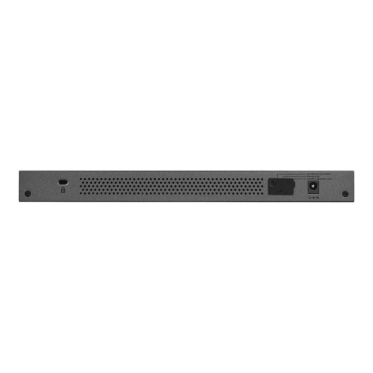 NETGEAR GS116LP - Switch - 16 Anschlüsse - an Rack montierbar