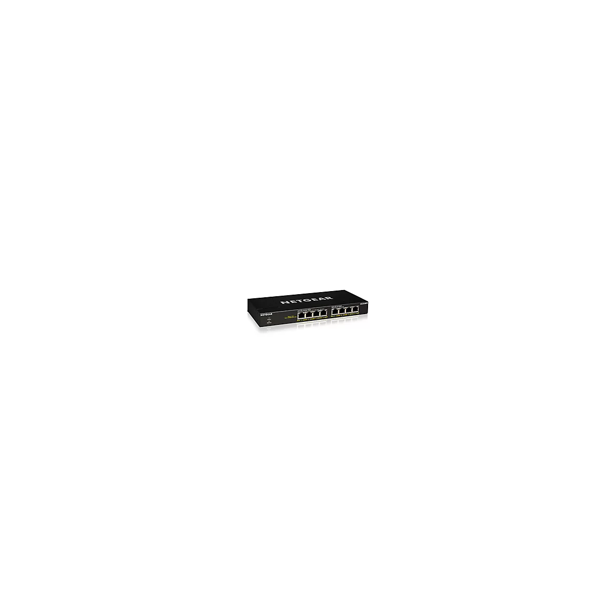 NETGEAR GS308PP - Switch - 8 Anschlüsse - unmanaged
