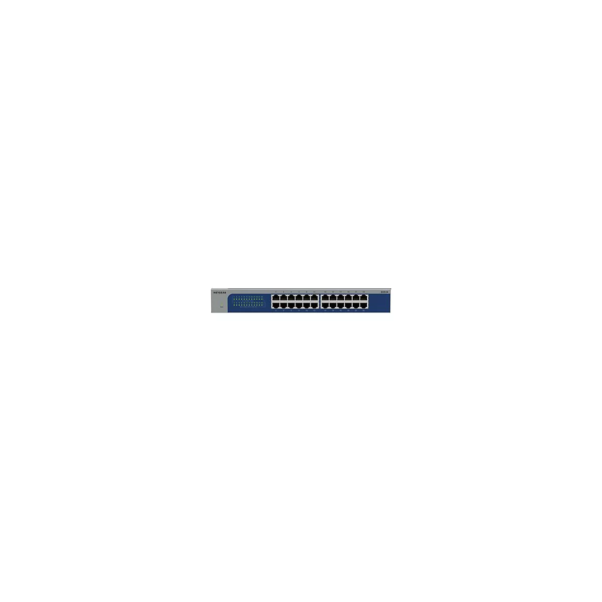 NETGEAR GS524v3 - Switch - 24 x 10/100/1000 - an Rack montierbar, wandmontierbar