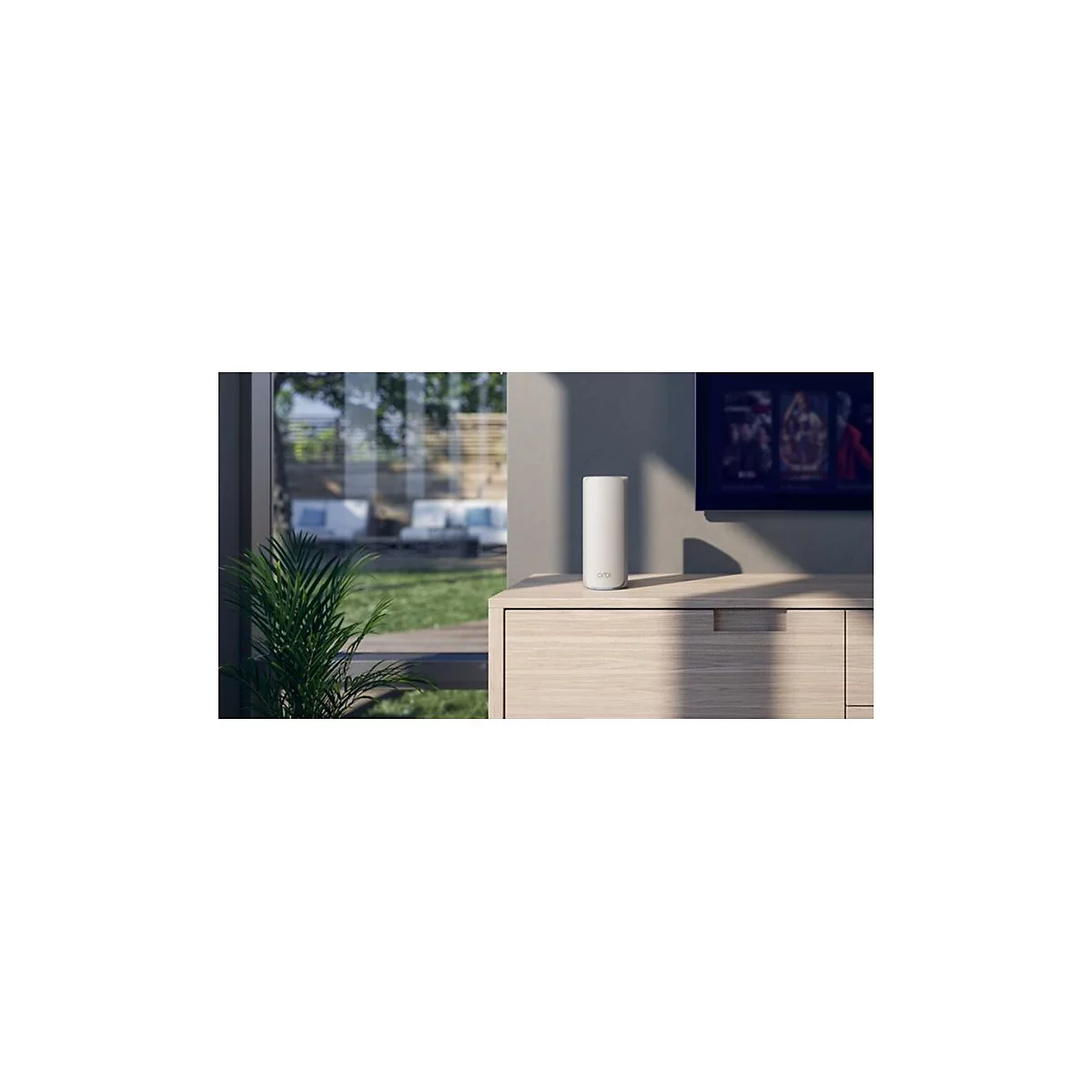 NETGEAR Orbi 770 Series RBE772 - WLAN-System - (Router, Extender) - bis zu 418 m² - Netz 1GbE, Wi-Fi 7 Multi-Band