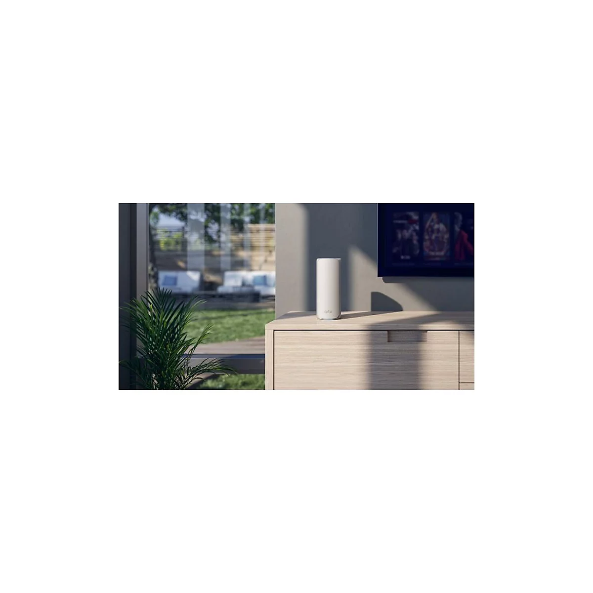 NETGEAR Orbi 770 Series RBE773 - WLAN-System - (Router, 2 Extender) - bis zu 627 m² - Netz 1GbE, Wi-Fi 7 Multi-Band