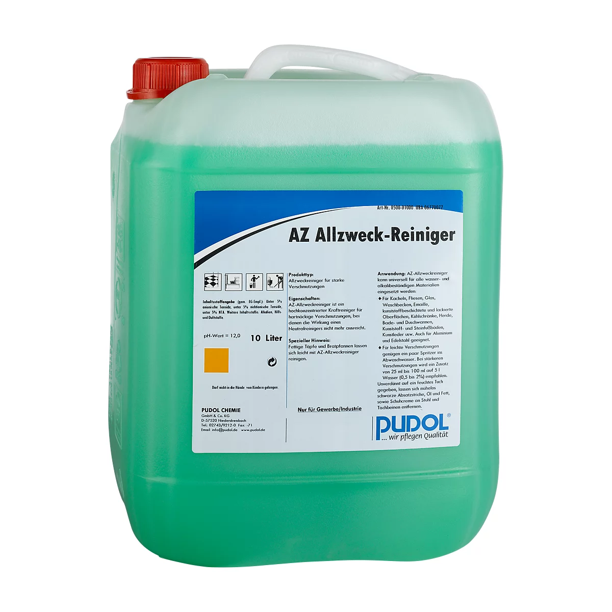 Nettoyant multi-usages AZ, bidon de 10 litres