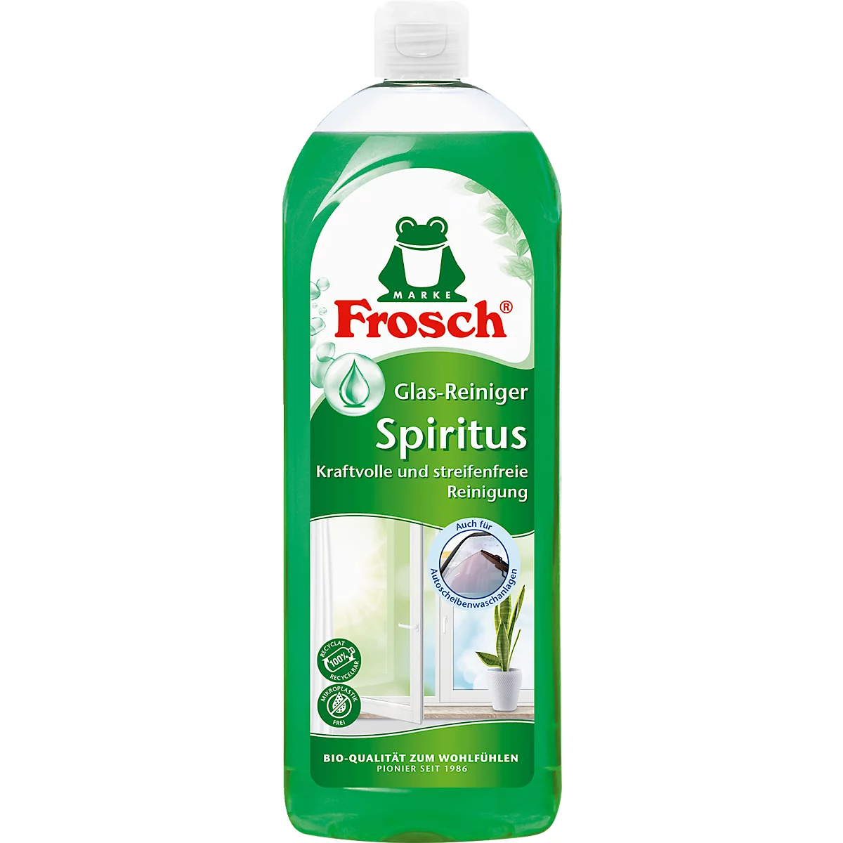Nettoyant pour vitres Spiritus Frosch, 1 litre