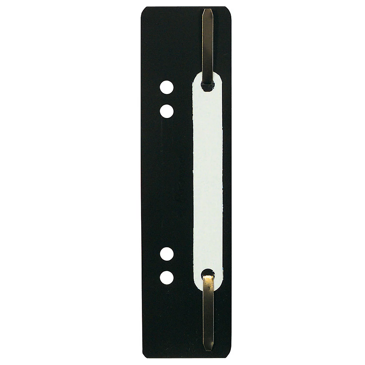 Nietstrips Exacompta 426007B, perforatie 60 &amp; 80 mm, L 150 x B 35 mm, kunststof &amp; metaal, zwart, 250 st.