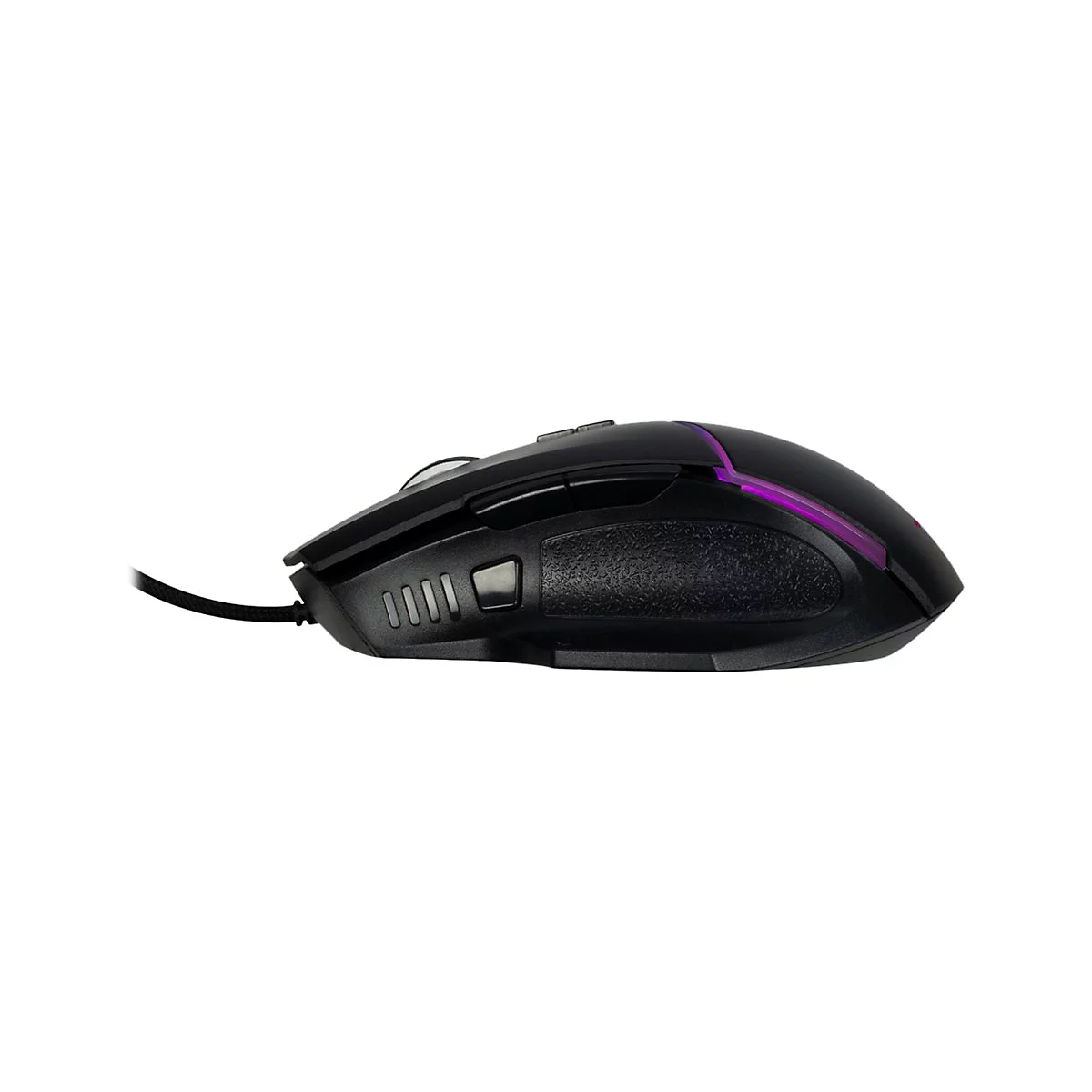 Nitrox GT-100 RGB - Maus - ergonomisch - optisch - 7 Tasten - kabelgebunden