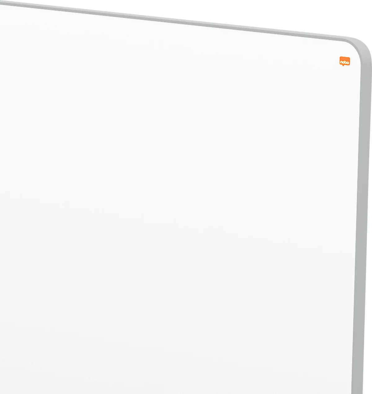Nobo Verrijdbaar whiteboard Move &Meet - aan 2 zijden te gebruiken - wit gelakt - draaibaar bord - B 1500 x H 1200 mm