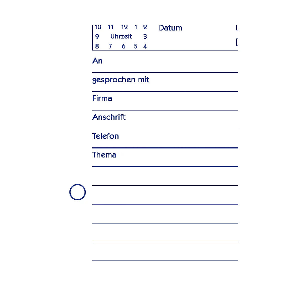 Notes de conversation n° 1210 Avery Zweckform