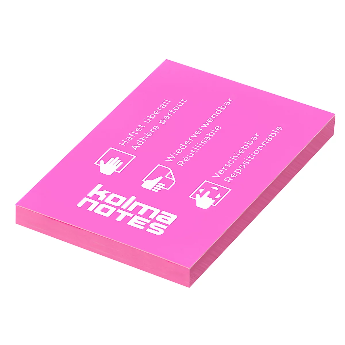 Notes statiques Kolma, A8, 100 feuilles, baie