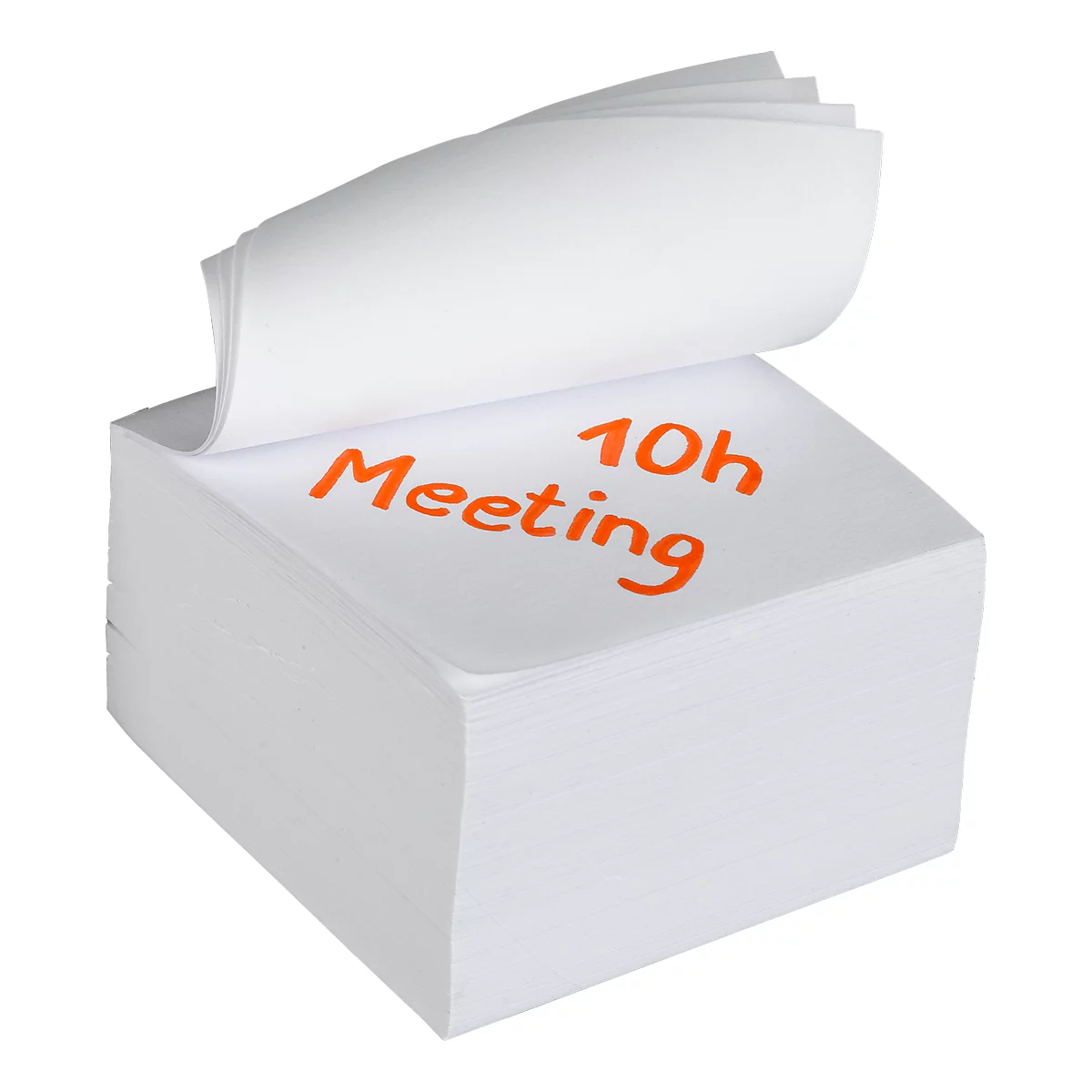 Notes volantes, 90 x 90 mm, blanc