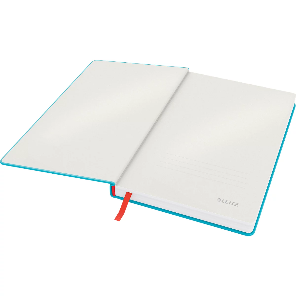 Notitieboek Leitz Cosy, DIN A5, ruitvormig, 100 g/m² papier, 80 vel, harde kaft, blauw