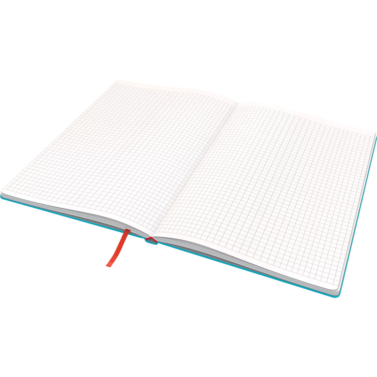 Notitieboek Leitz Cosy, DIN B5, ruitvormig, 100 g/m² papier, 80 vel, harde kaft, blauw